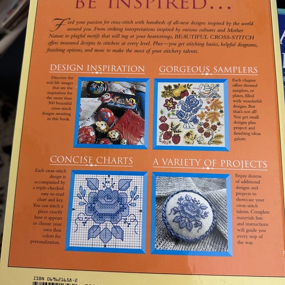 BEAUTIFUL CROSS Stitch - Embroidery Book / Patterns by Better Homes & Garden - Picture 9 of 9